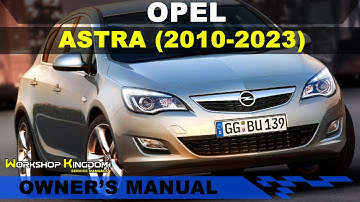 OPEL ASTRA (2010-2023) Owner