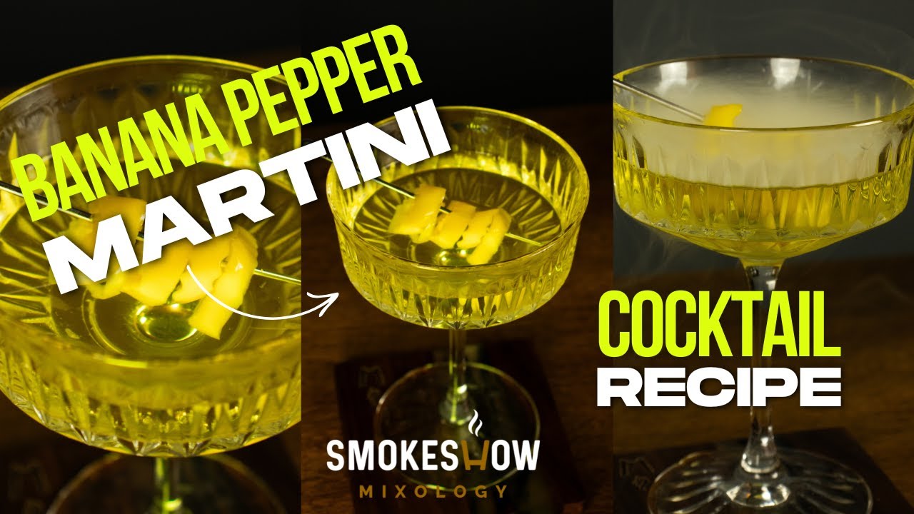 Banana Pepper Martini Recipe