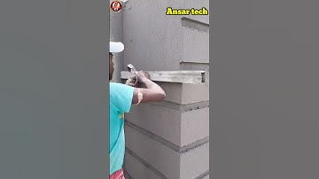 Plastering design #plastering #ansar #building #brick #plaster