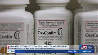 Arkansas set to receive $44.5M in opioid settlement