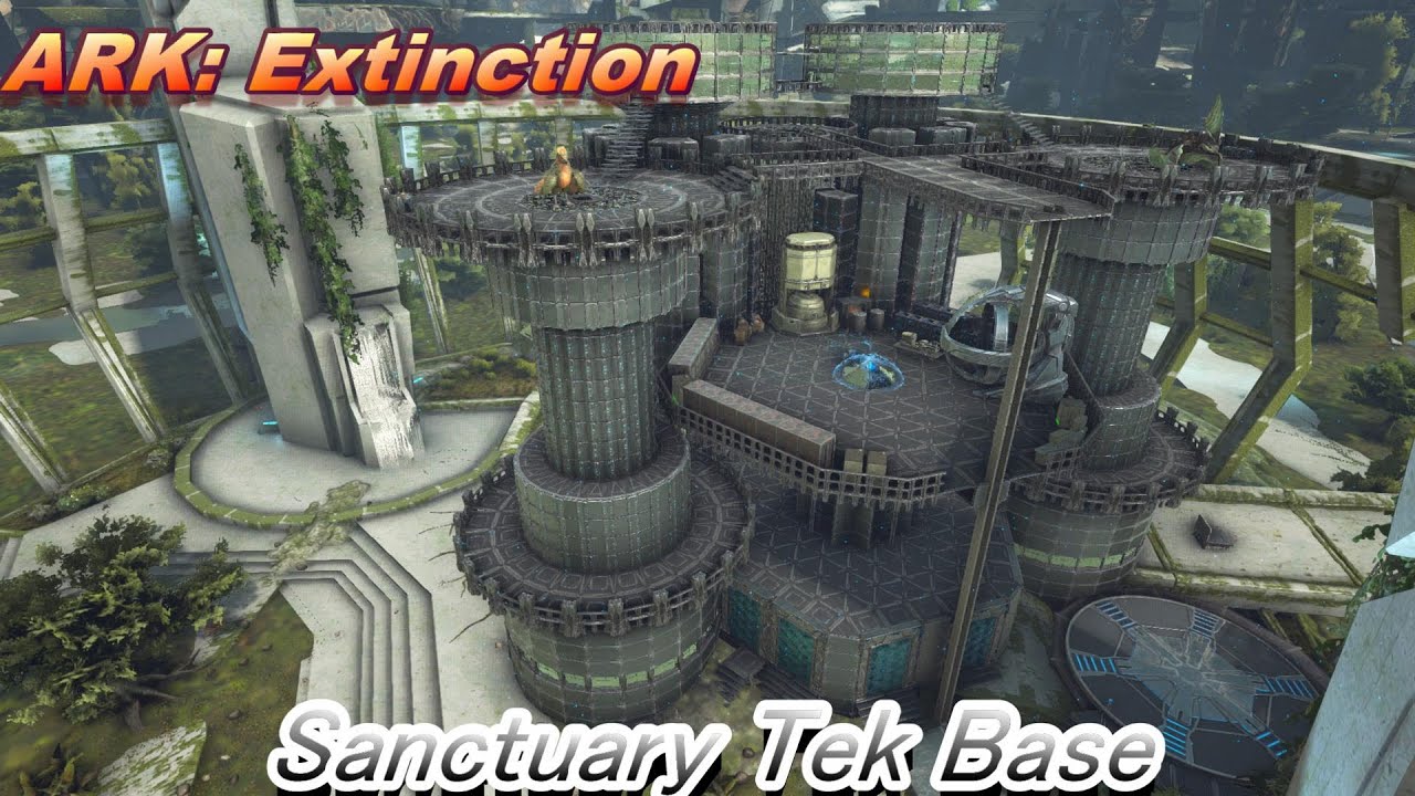 Ark Extinction Sanctuary Tek Base Youtube