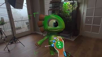Eye tracking controls in Figmin XR