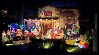 East Sacramento Fab 40s Christmas Lights 2022 Christmas Lights In The Fab 40'S - Youtube