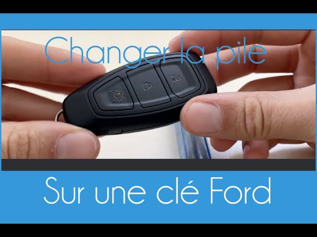 BEST How to change Ford keyless remote key battery - Kuga C-Max Mondeo  Fiesta Focus - YouTube
