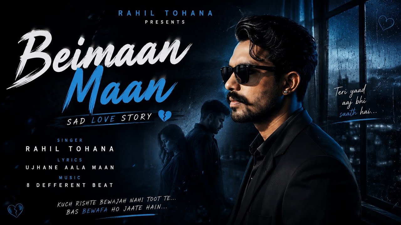 Rahil New Beimaan Maan | new haryanvi song | Rahil Tohana | | Haryanvi new Song ...