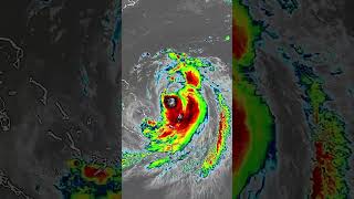 Hurricane Erin - the last week in infrared
