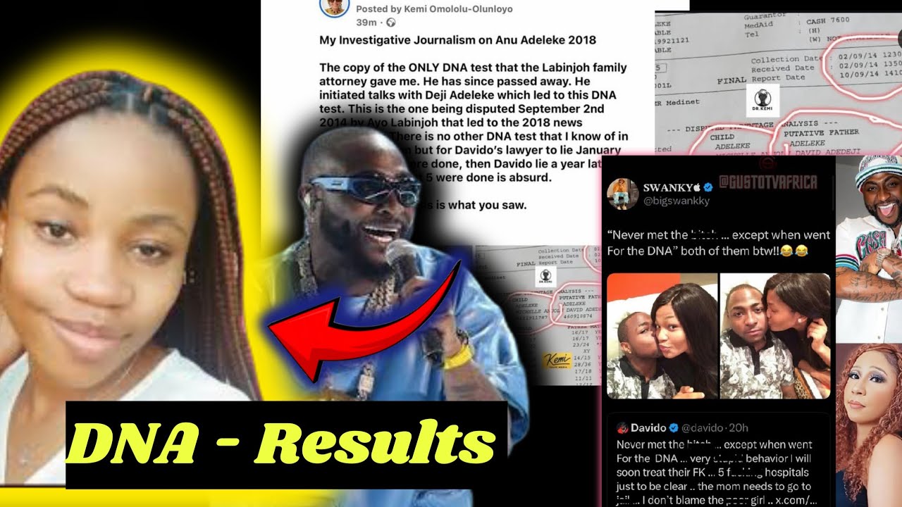 Davido DNA Drama: Alleged Test Leaks Online, Accuser Rejects Results!