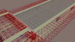 Anim8or fly through the massive 3D model of Station Zaandam