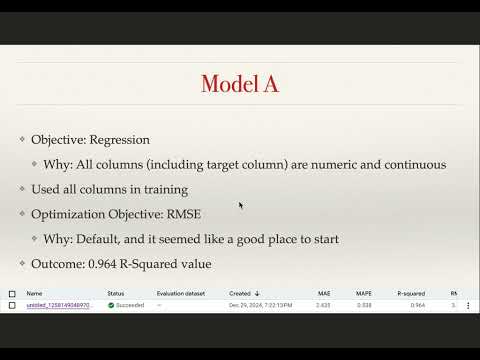Machine Learning Foundations - Final Presentation - Joseph Ortigara