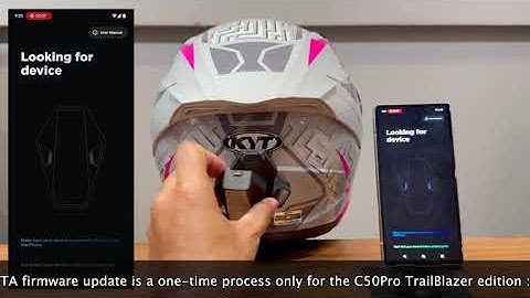 How to  do OTA update for C50 -  TrailBlazer edition