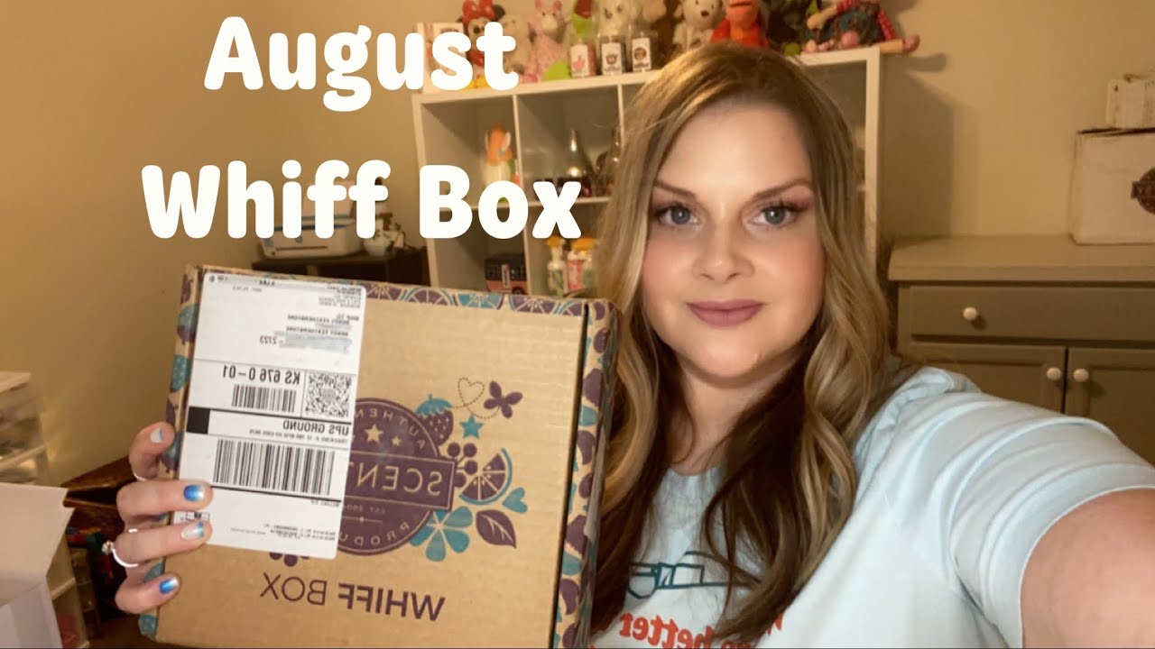 August Scentsy Whiff Box YouTube