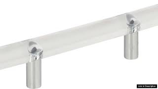 Atlas Homewares 3147 CH 6 Inch Optimism Rail Pull Polished Chrome