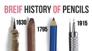 How Graphite deposits INVENTED the Pencils?