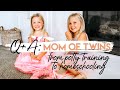 Q&A: Mom Life of Identical Twins | Potty Training, Homeschool, Raising Twins | Kendra Atkins