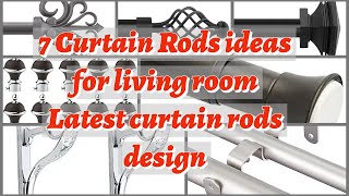 Curtain Rods ideas for living room Curtain hanging craft ideas Latest curtain rods design