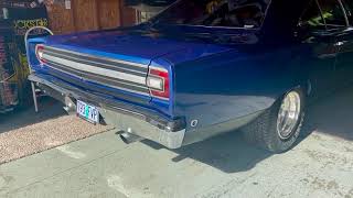 1968 Plymouth roadrunner 440 3” exhaust