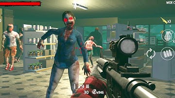 Zombie Hunter D-Day - Gameplay Walkthrough Part 5 (Android)