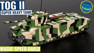 Super Heavy British Tank - TOG II - QuanGuan 100241 (Speed Build Review)