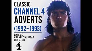 Classic Channel 4 Adverts & Idents (1992–1993) | Rare UK Commercial Break Nostalgia