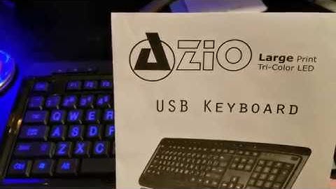 AZIO Large Print Backlight Keyboard