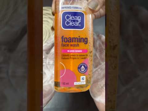 Is clean and clear facewash good for skin? #ytshorts