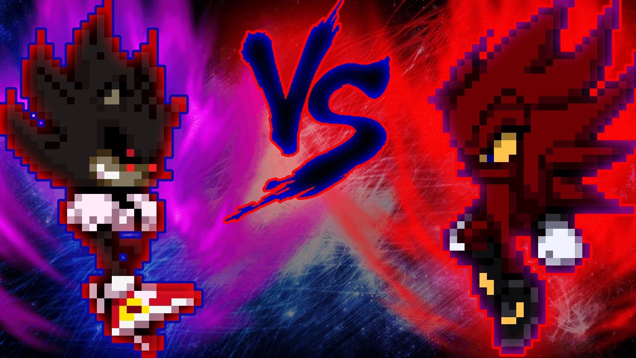 Nazo VS Sonic ExE V3 (MUGEN Sprite Battle) Requested By @farrel1259 ...