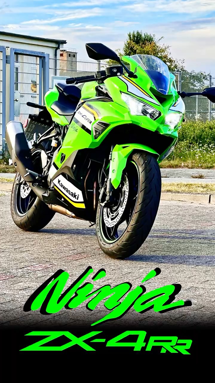 Ninja ZX4RR 48hp #topspeed #autobahn #kawasaki #ninja - YouTube