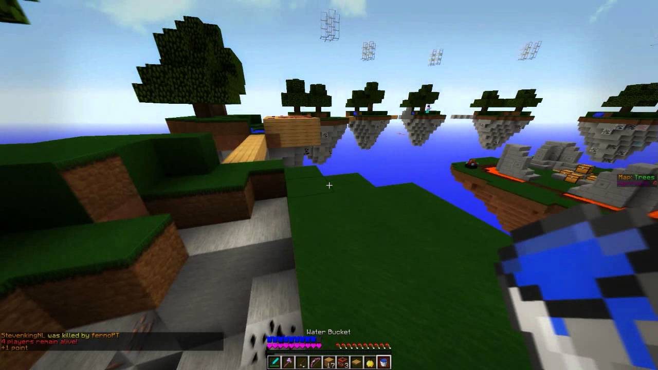 Epic Minecraft Skywars Clip + Render Test - YouTube