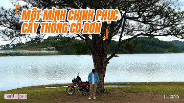 Tour Đà Lạt | Chinh Phục CÂY THÔNG CÔ ĐƠN một mình với chiếc PG1