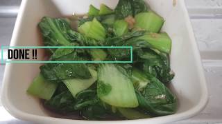 Simple Baby Qing Bai Veg Fried