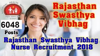 Rajswasthya Recruitment 2018 - 6048 NRHM Rajasthan Vacancies 2018 screenshot 5