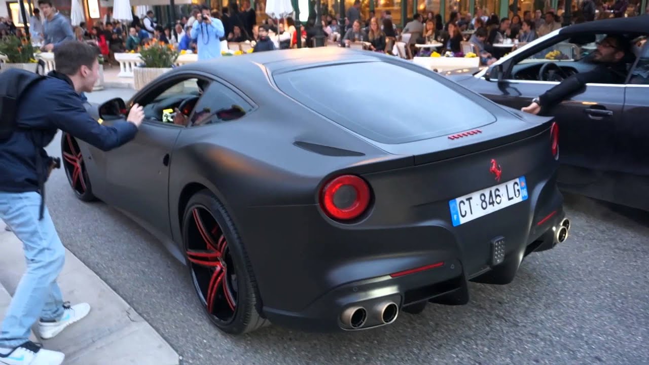 Ferrari F12 Berlinetta - Black Matte Wrap