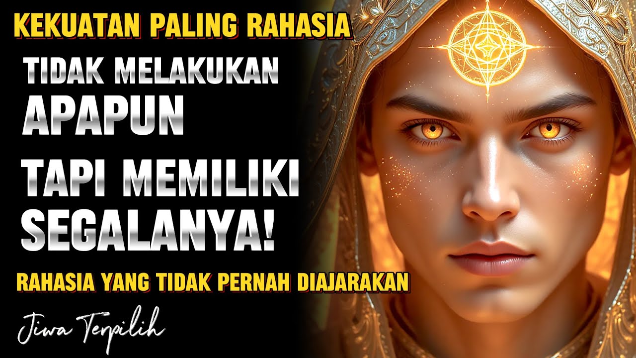 RAHASIA TERDALAM✨ TIDAK MELAKUKAN APA PUN, TAPI MEMILIKI SEGALANYA | HIDUP DAMAI DAN BERLIMPAH 💫🚀