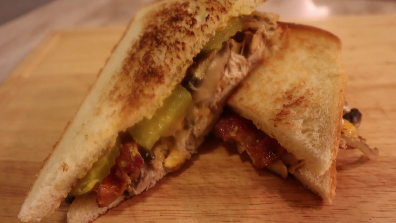 Turkey Bacon Cheddar Melt YouTube