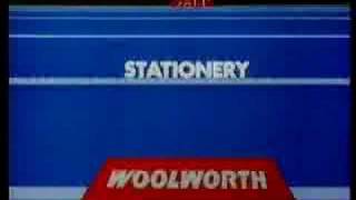 "Woolworths". TV Commercial. circa 1985.