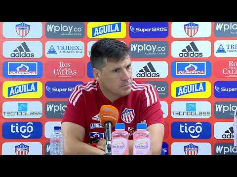 Rueda de prensa Junior tras su partido con Once Caldas