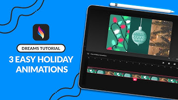 Create STUNNING Holiday Animations in Procreate Dreams!