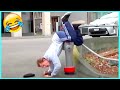 Best funnys compilation  pranks  amazing stunts  by just f7  68