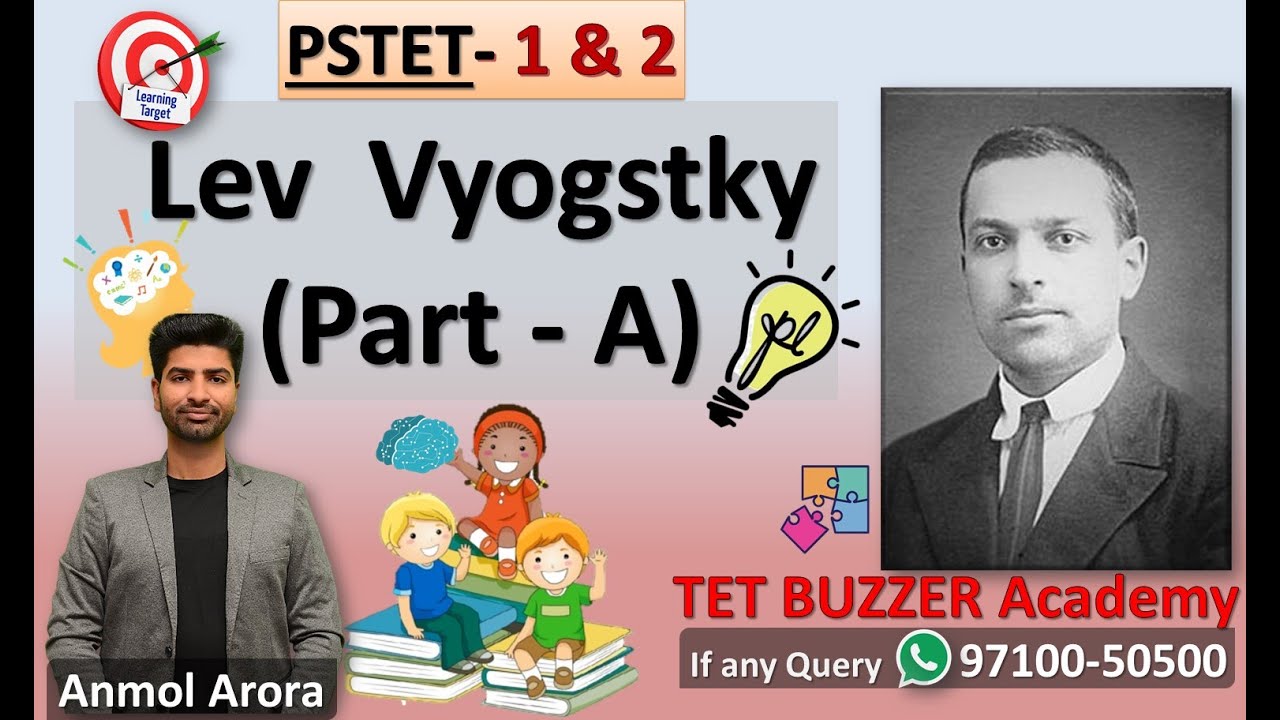 Lev Vygotsky Socio Cultural Theory (Part-A)|| PSTET|| CTET|| Anmol Arora|| TET BUZZER Academy Abohar