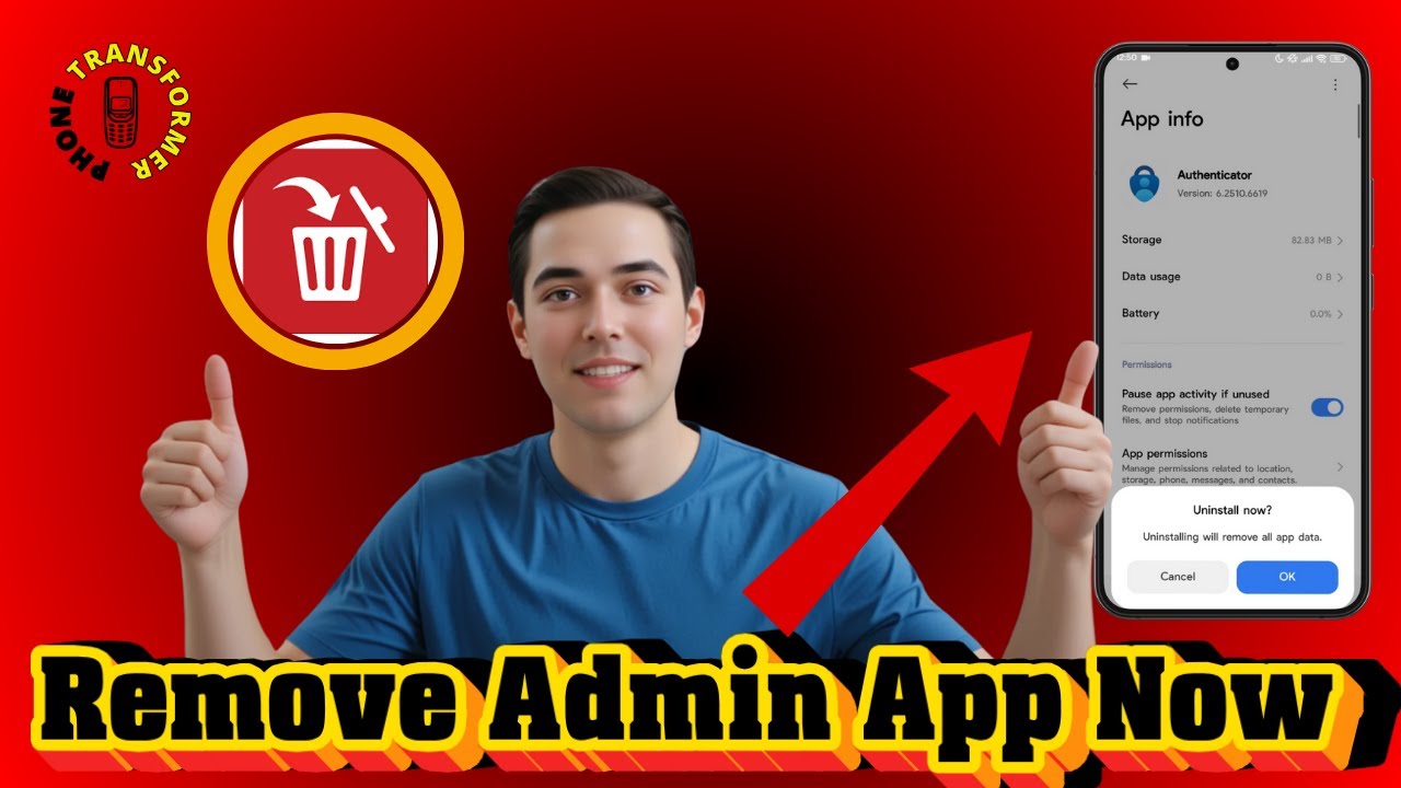 How To Uninstall A Device Administrator App That Won't Deactivate On ...