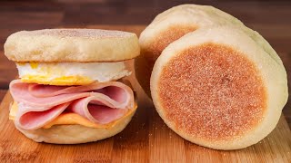 How to Make English Muffins | Perfect Homemade McMuffins | Recipe