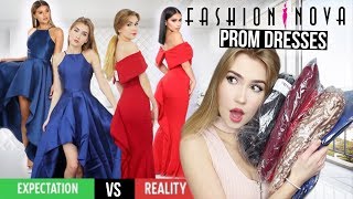 red prom dress fashion nova
