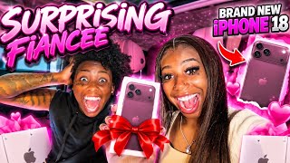 SURPRISING FIANCÉE WITH NEW IPHONE 18 !! 🎁🤯