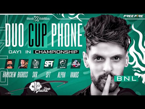 🔴LIVE - BNL -FREE FIRE DUO CUP PHONE PLAYERS DAY 1