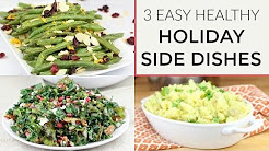 3 Healthy Holiday Side Dish Recipes