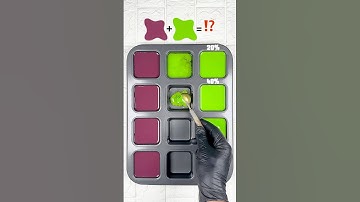 Earth + Green = The Calmest Combo Ever 🌿🤎 #shorts #shortvideo #colors #colorlovers #colormix #art