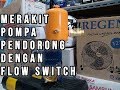 Pompa Pendorong Panasonic dengan Flow Switch Wasser 1inch