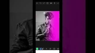 Dual Tone Photo Editing | Pink Green Tone Photo Editing in 20 Second | #shorts screenshot 5