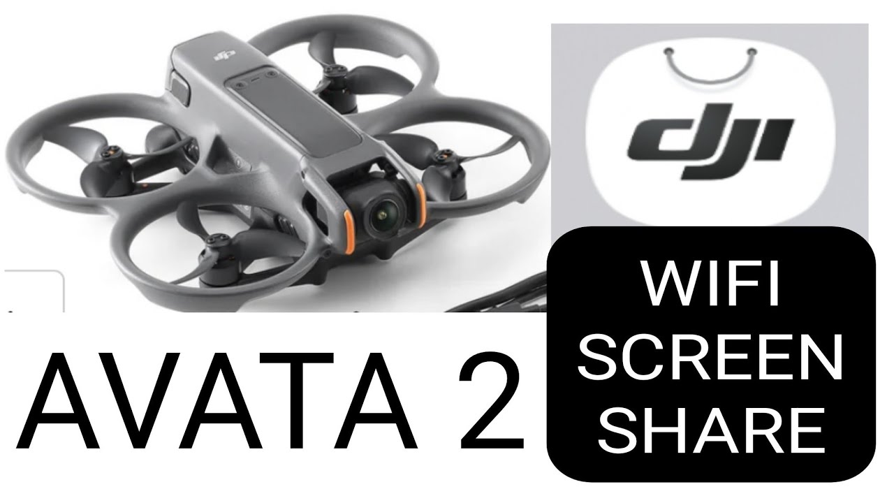 How to Share Live View  via Wifi - DJI Avata 2