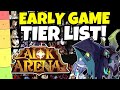 EARLY GAME TIER LIST!!! [AFK ARENA]